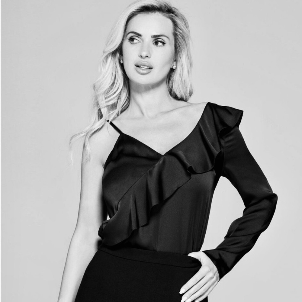 Miss Selfridge One Shoulder Top